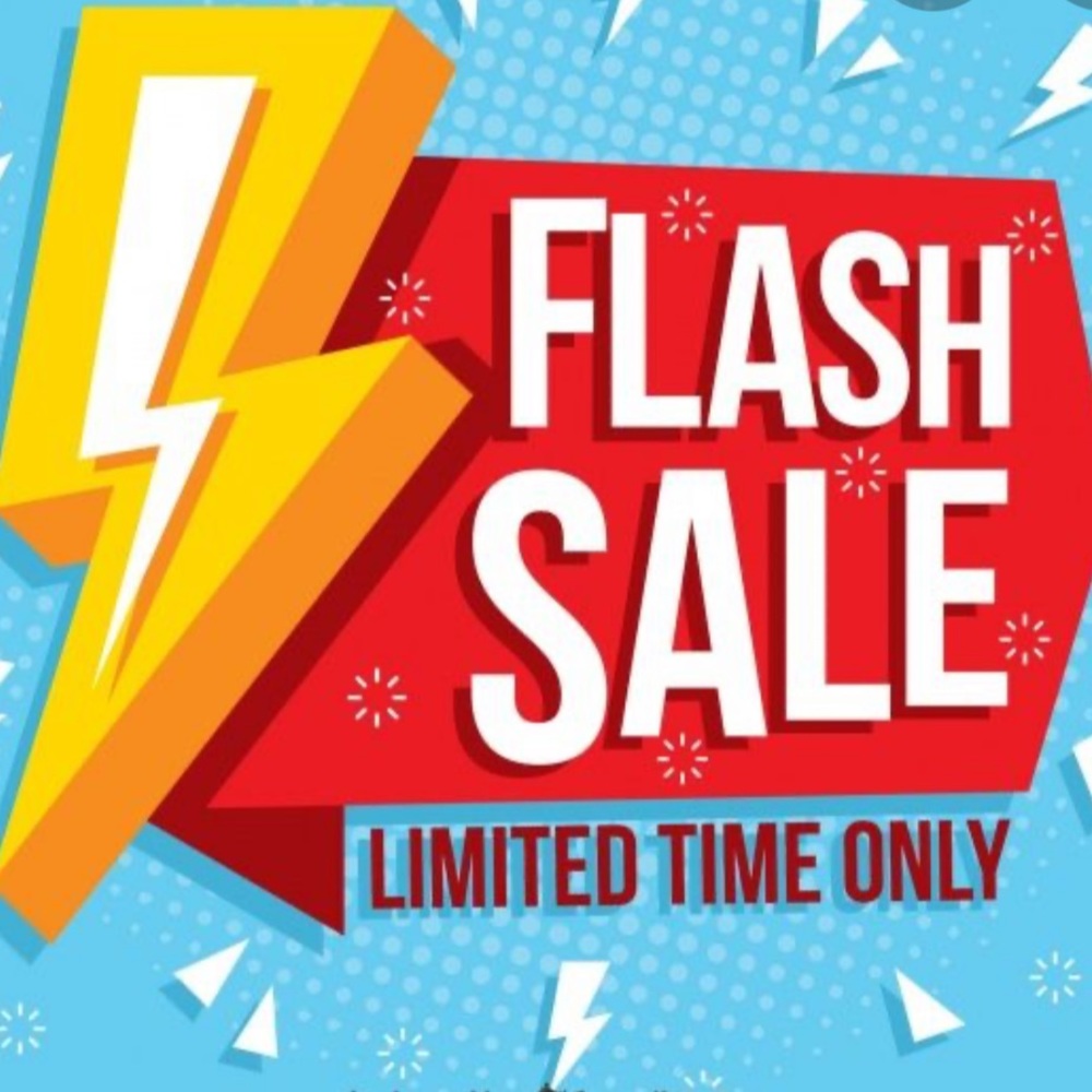 FLASH SALE, BIG DISCOUNTS - LIMITED TIME